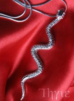 Thyie - Atena - Girocollo Serpente