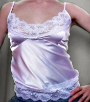 Top Bianco con Pizzo