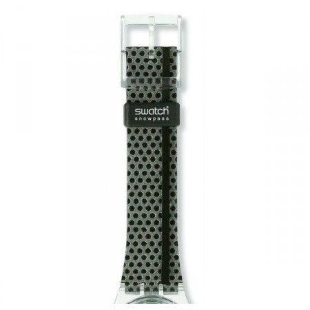 Dettaglio fibbia Swatch