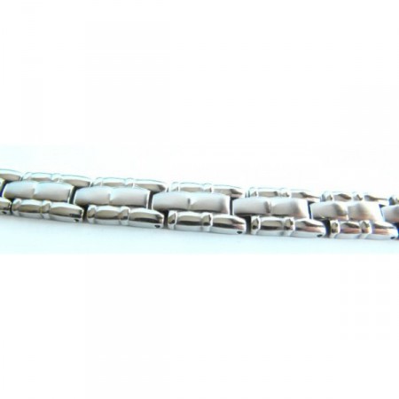 bracciale ANALLERGICO CROMATO-SATINATO - TRAMA 2